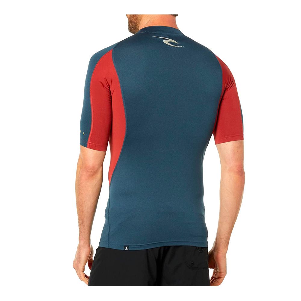 Rip Curl WAVES - Rashguard Homme navy marle