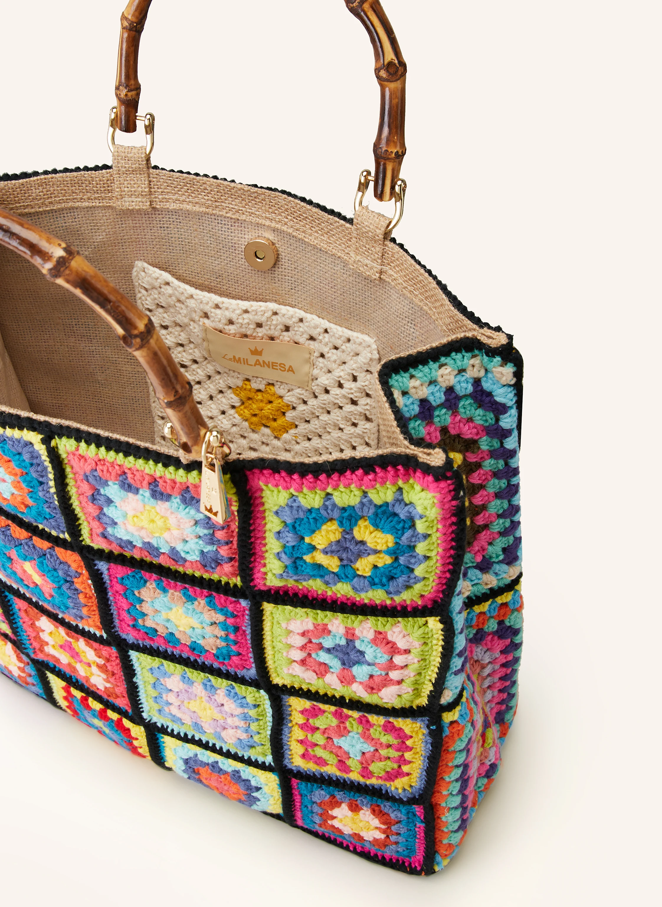 La MILANESA Shopper CROCHET LARGE