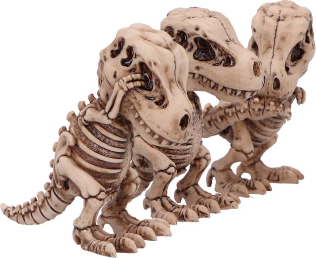 Nemesis Now Three Wise Tyrannosaurus Rex Skeletter actionfigur-sæt