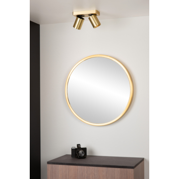 Lucide Nigel plafondspot goud 20 cm