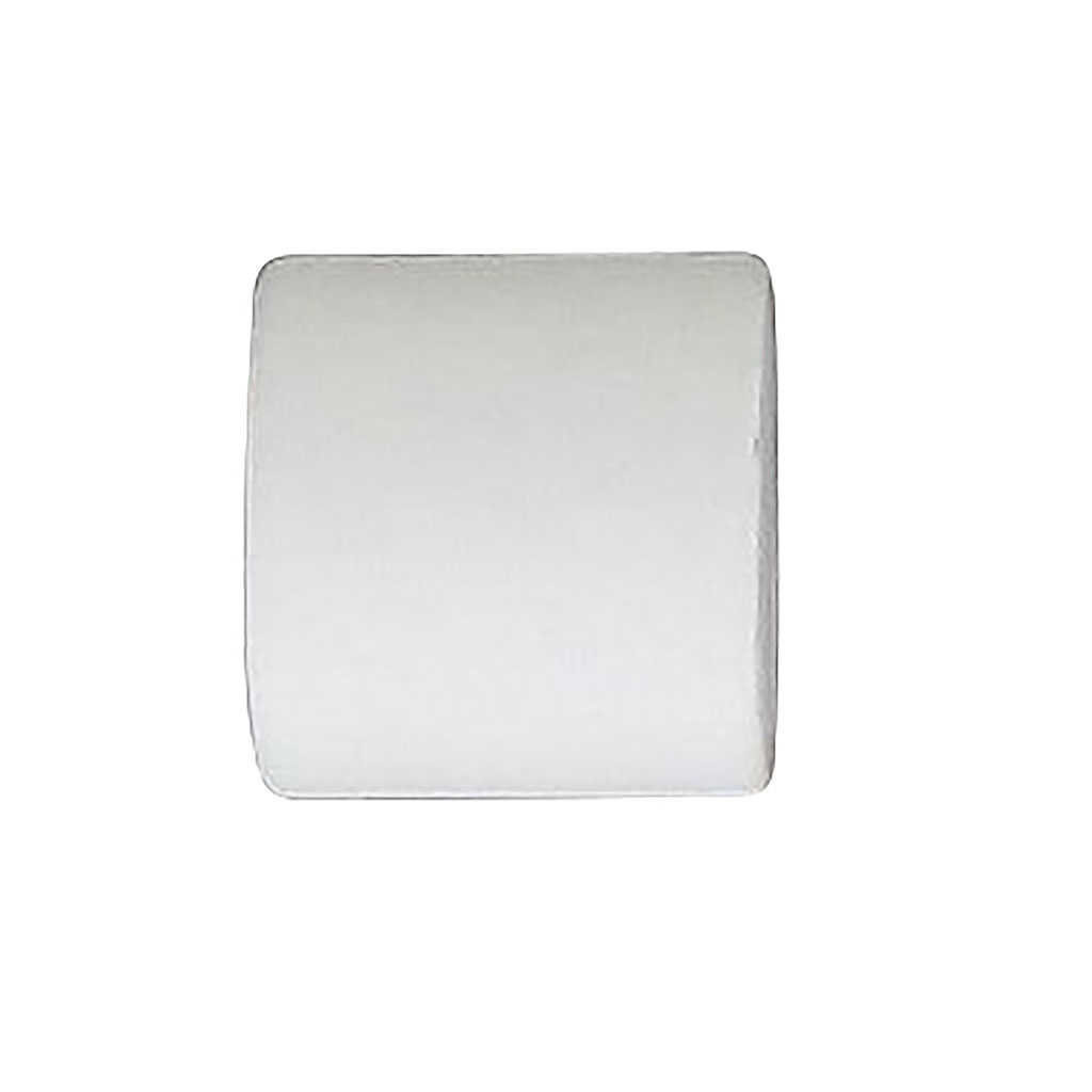 Lot de 2 embouts bouchon zinc blanc mat D 20mm
