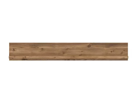 Etagère design 150cm collection DARWIN. Effet épicéa.