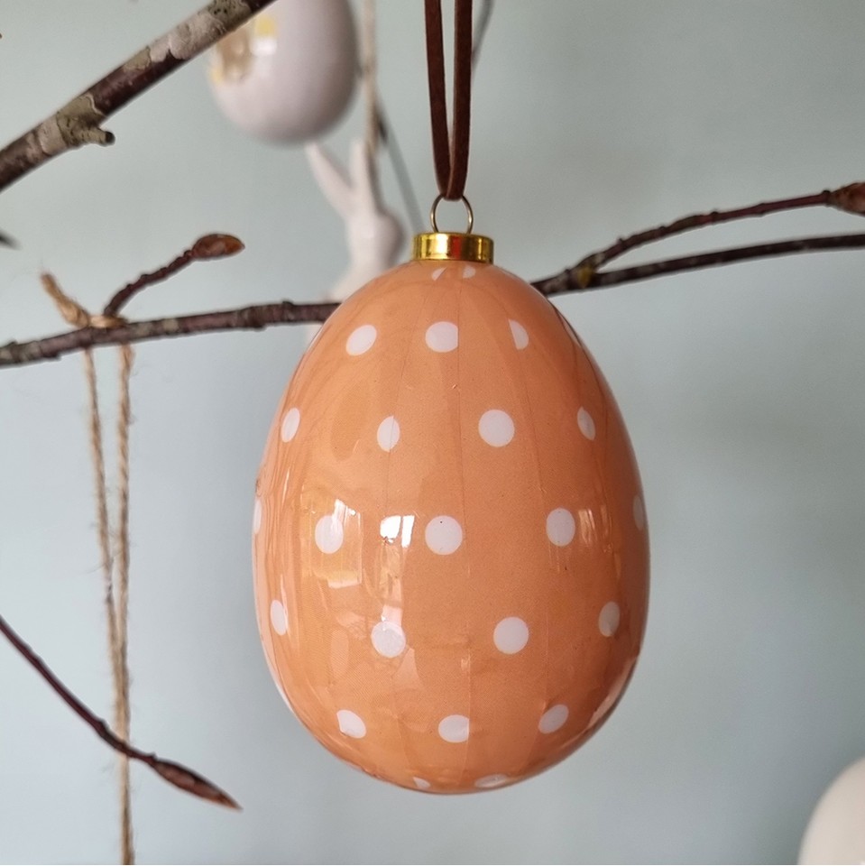 DGA - Påskeæg - Orange prikker
