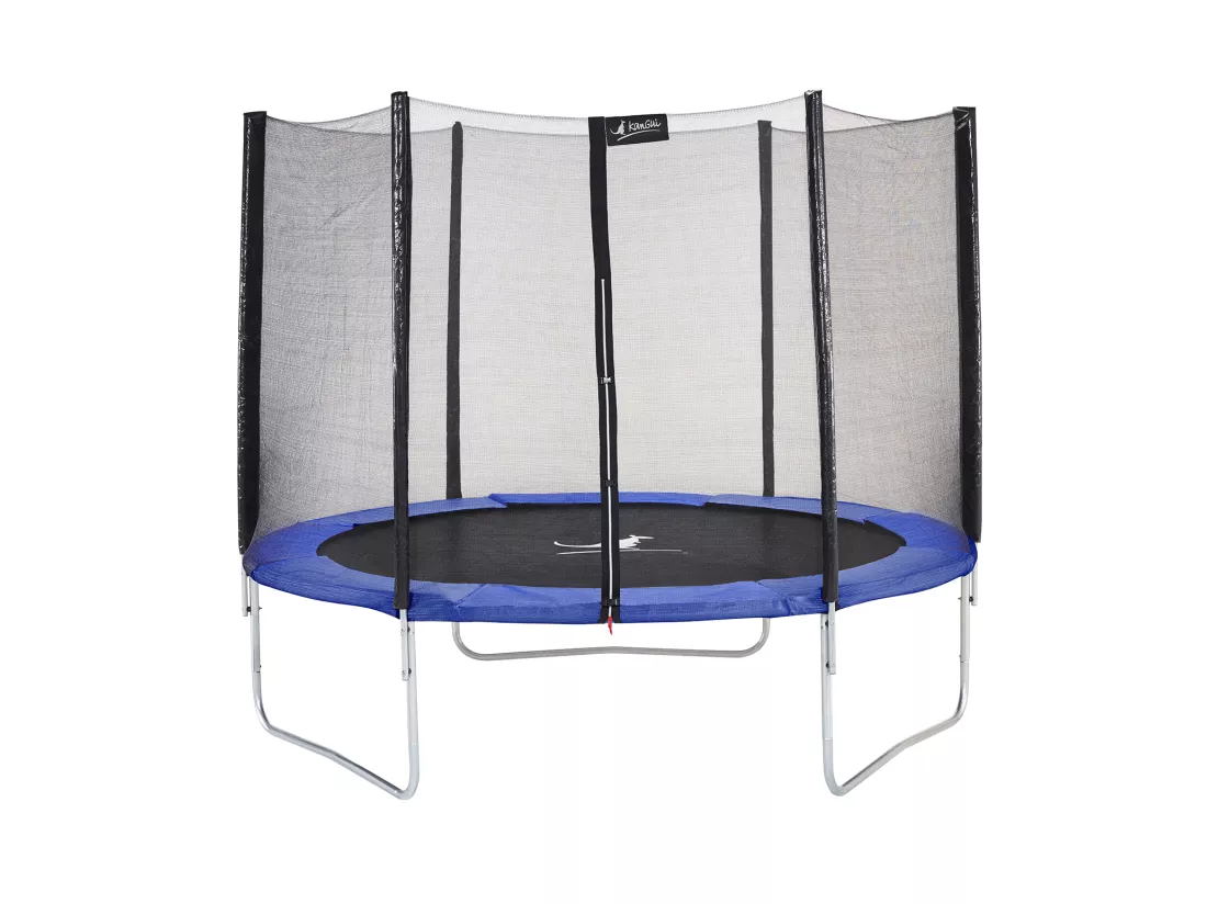 Trampoline rond Bleu Ø250cm avec filet de protection