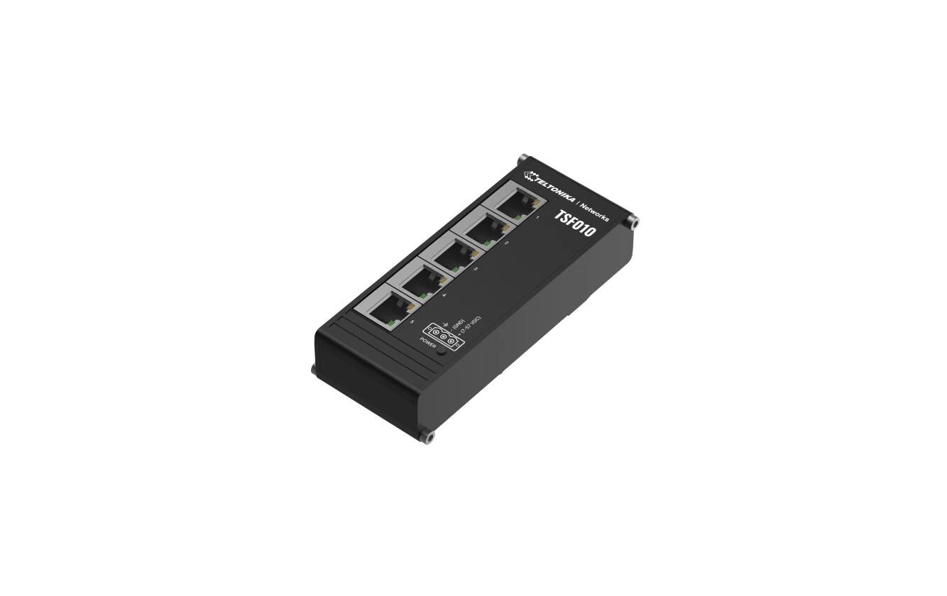 Rail Switch TSF010 5 PortFlacher Ethernet-Switch