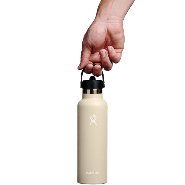 Bouteille isotherme HYDROFLASK 21 OZ STANDARD FLEX STRAW CAP OAT