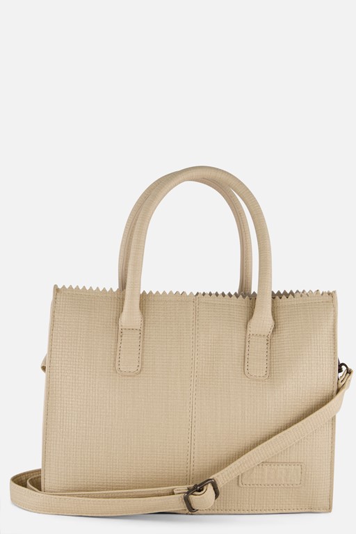 Zebra Sanne Shopper beige Imitatieleer