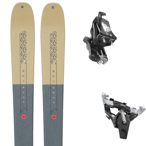 Pack ski de randonnée K2 WAYBACK 92 + Fix