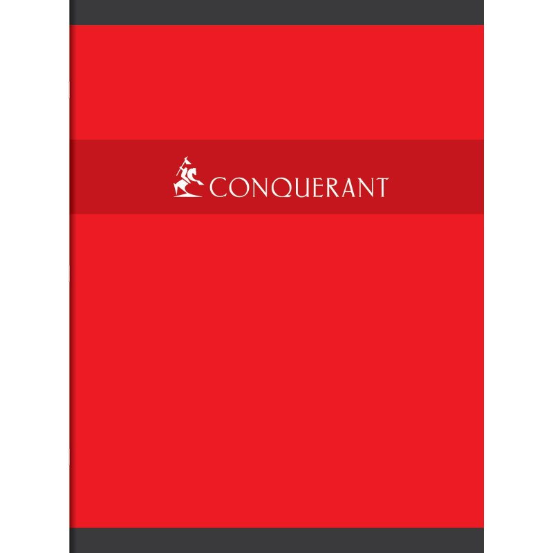Cahier dessin piqué conquérant sept couverture offset a4+ 24x32cm 48 pages 70g