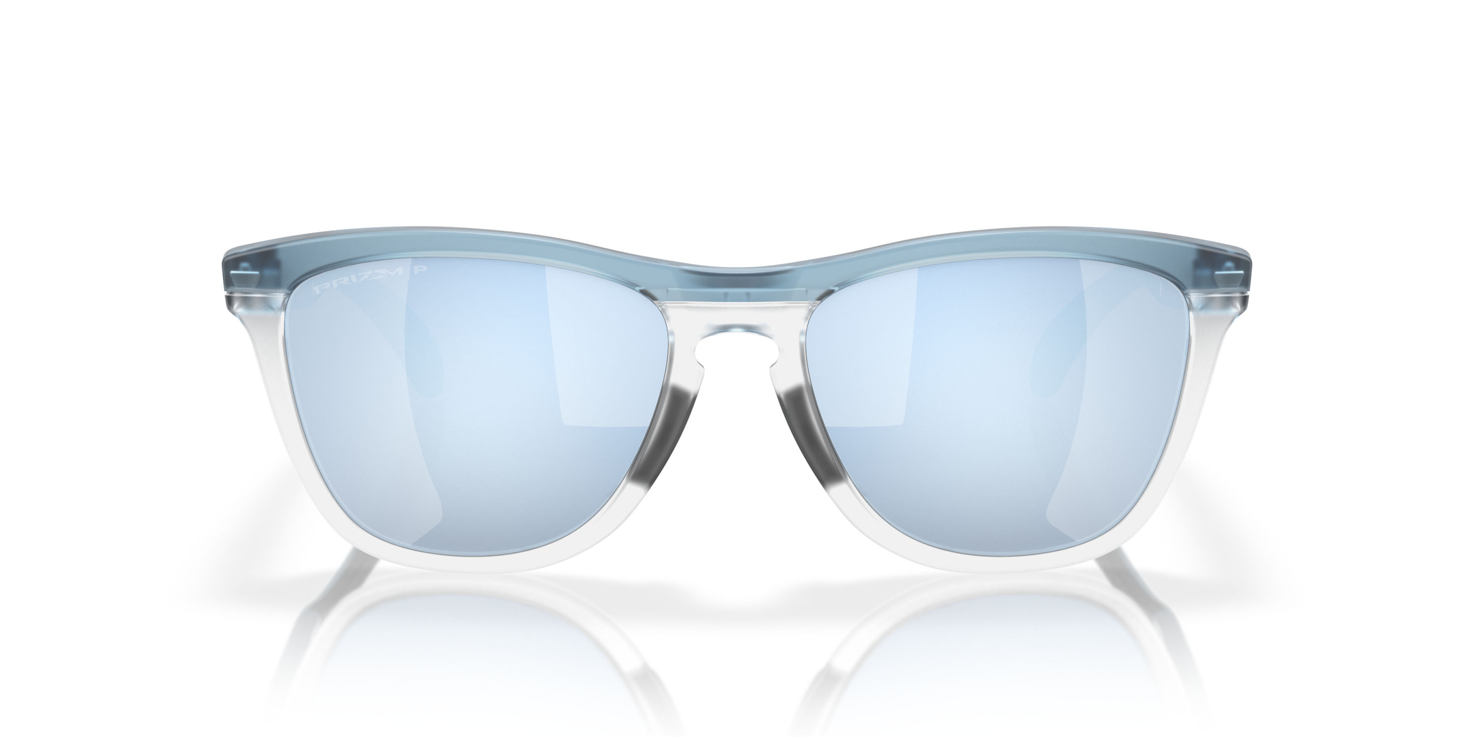Frogskins Range 0955/Transparent Stonewash/Clear w/Prizm Deep Water Polarized