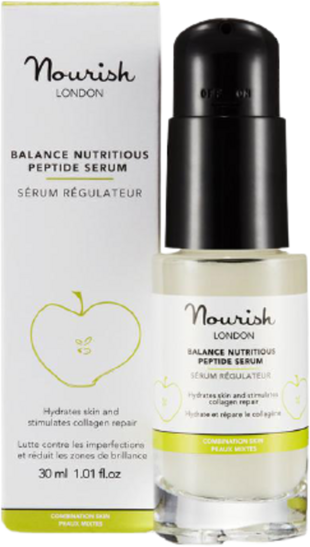 Nourish London  Balance Nutritious Peptide Serum, 30 ml
