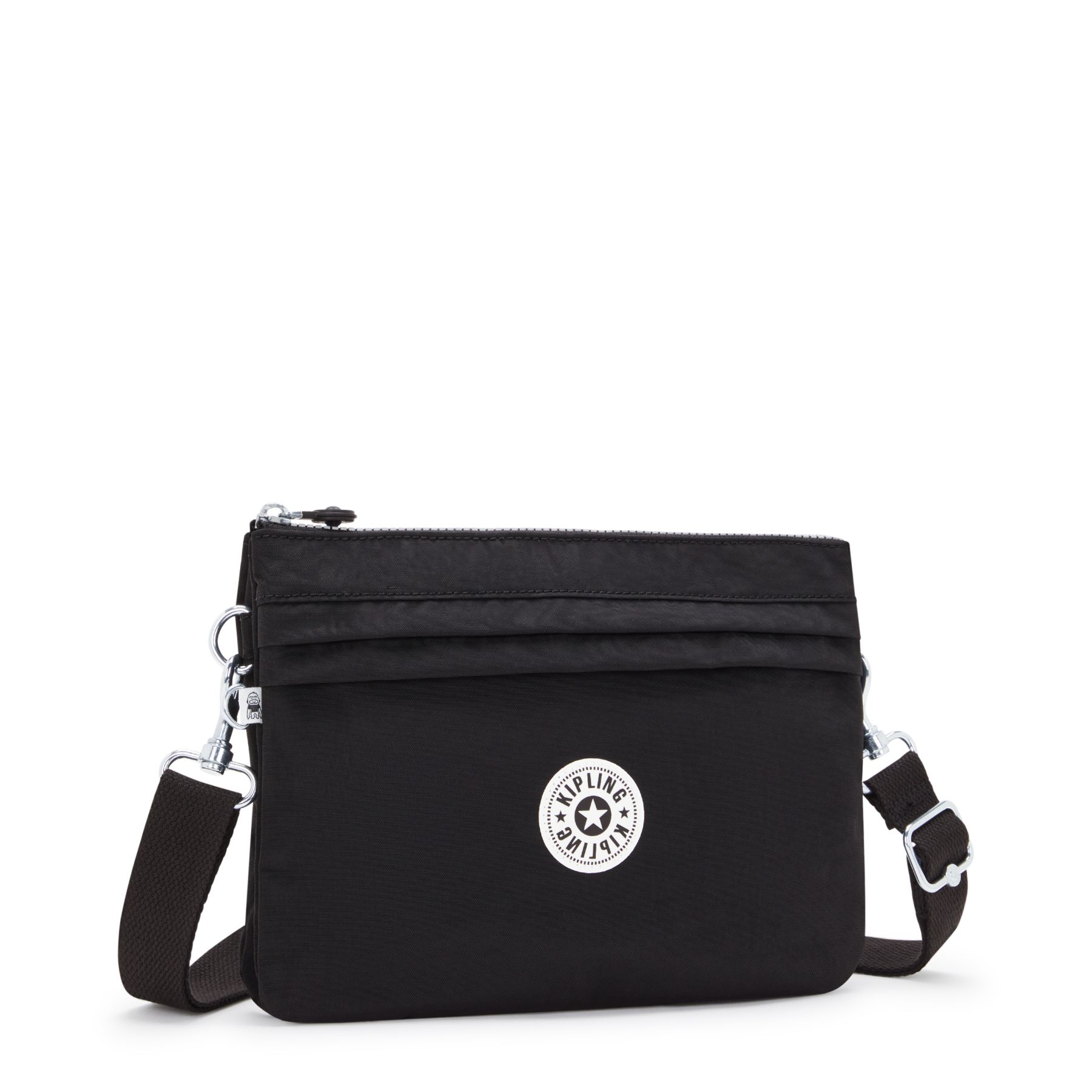 EASY RIRI L Sac à bandoulière de taille moyenne avec sangle amovible - K Valley Black