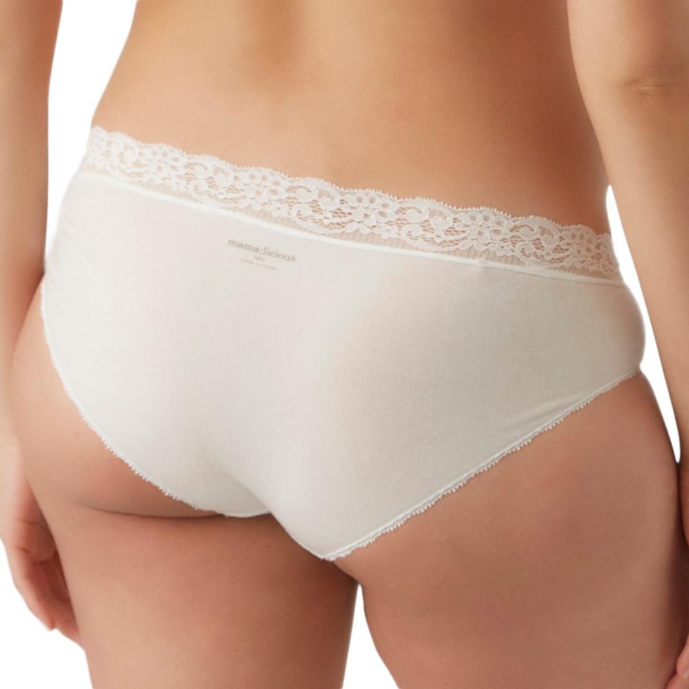 Mamalicious x2 Culottes de Grossesse Blanche/Noir Femme Mamalicious Panties