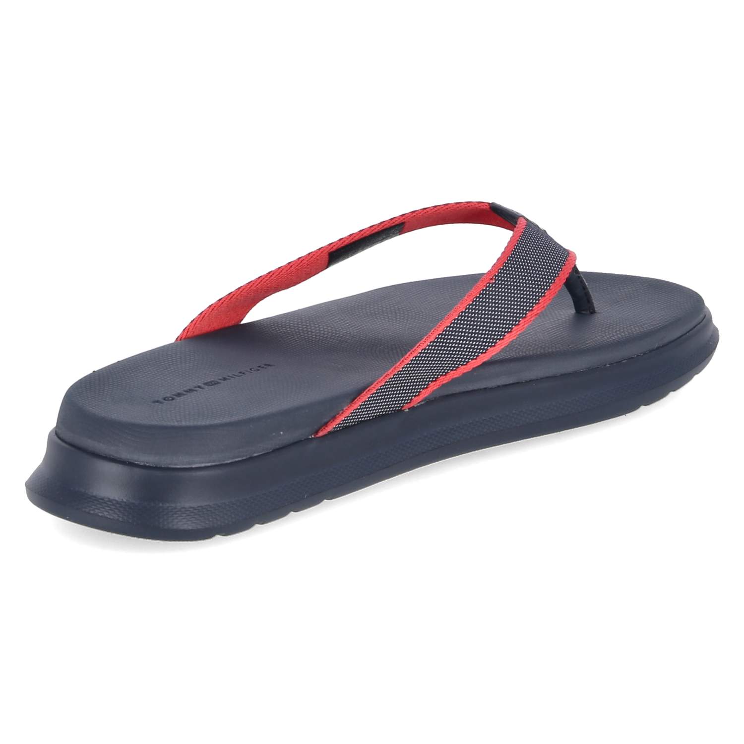 Tommy Hilfiger Zehentrenner DUAL DENSITY TOE BEACH SANDAL - desert sky