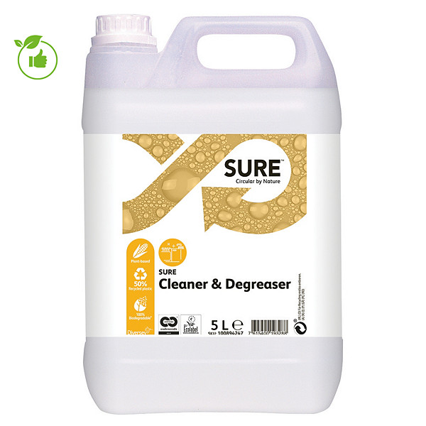 Nettoyant dégraissant multi-surfaces SURE 5 L