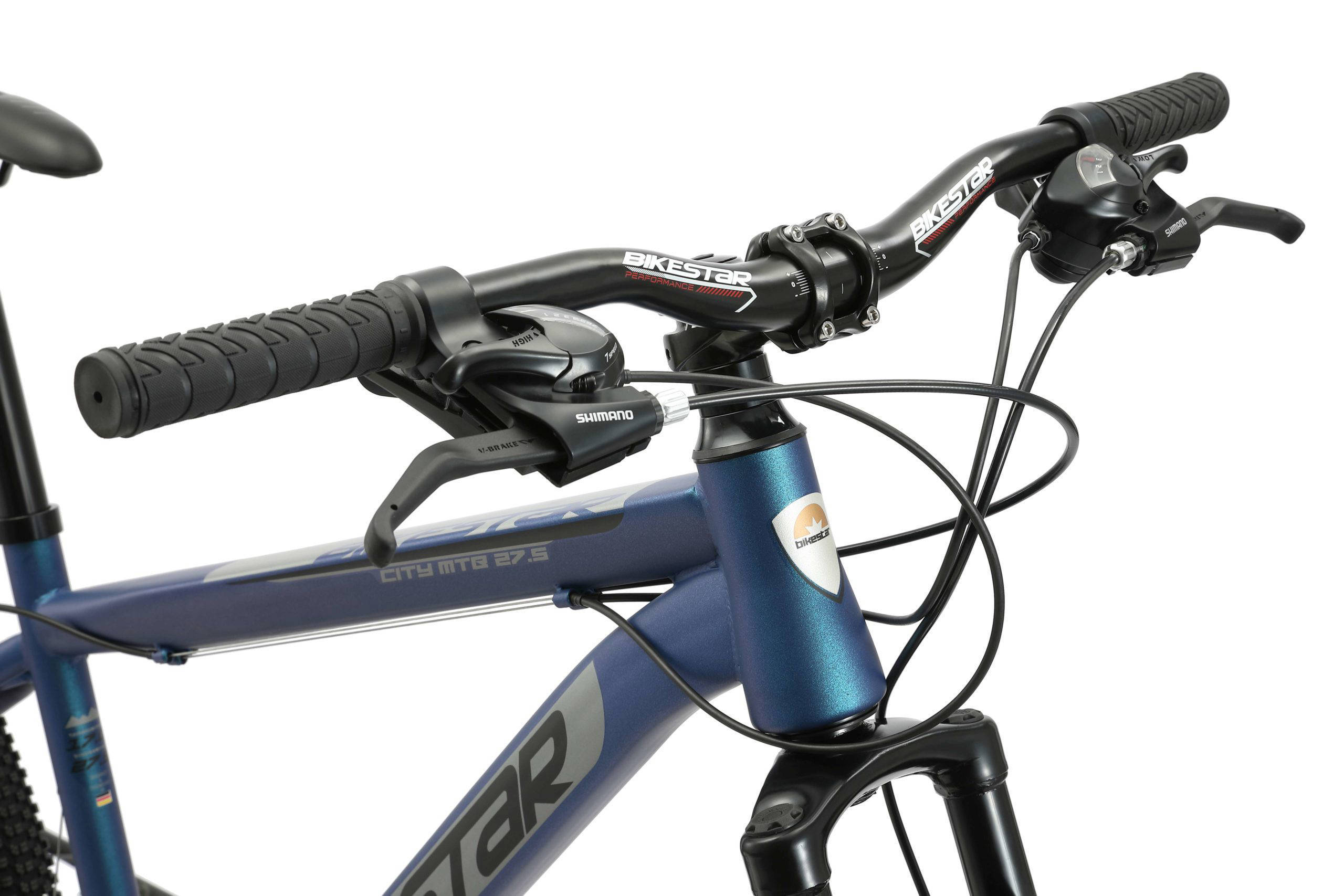 BikeStar Hardtail Staal MTB Medium 27,5 Inch 21 Speed