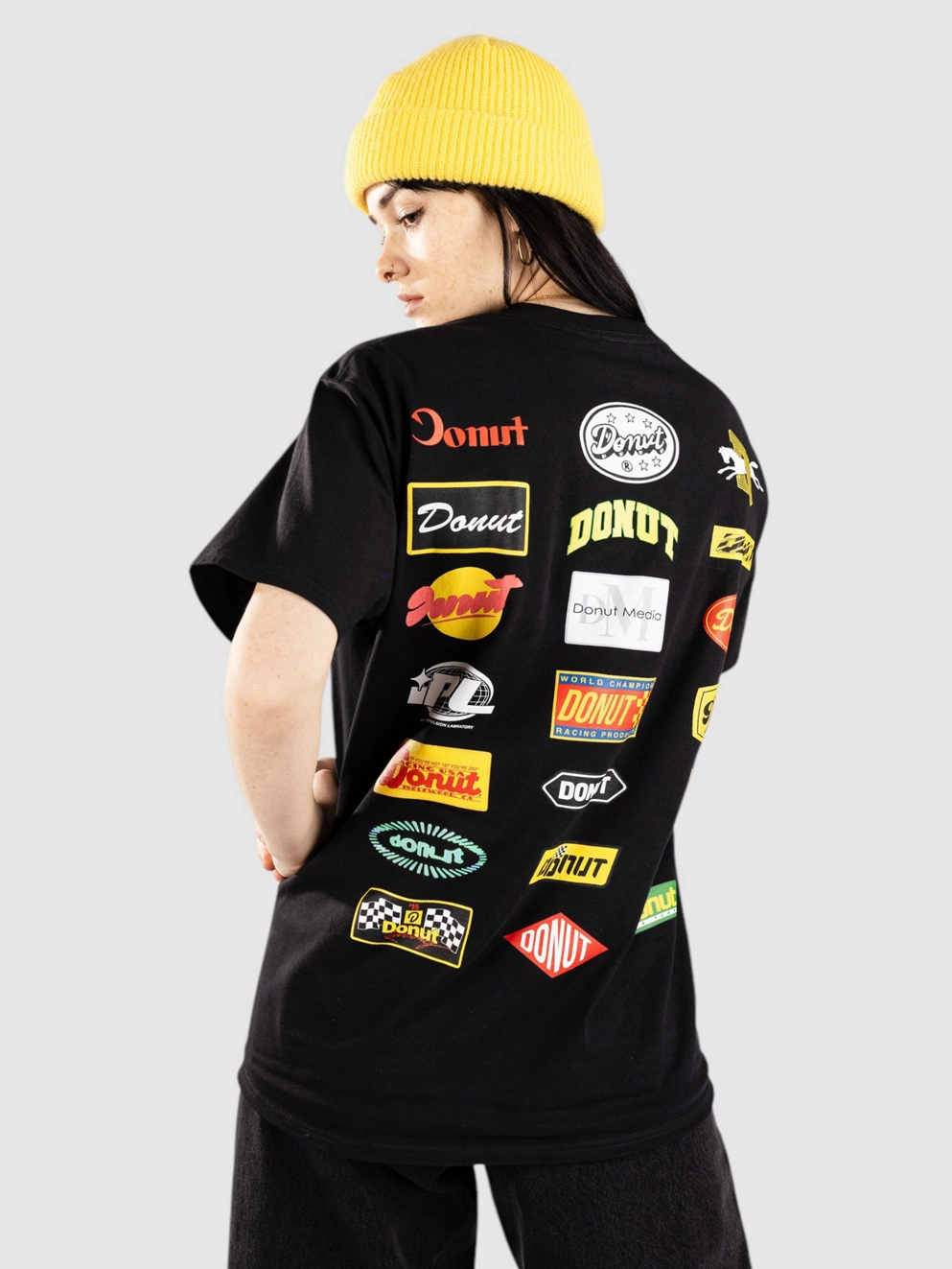 Donut 21 Logo T-Shirt black