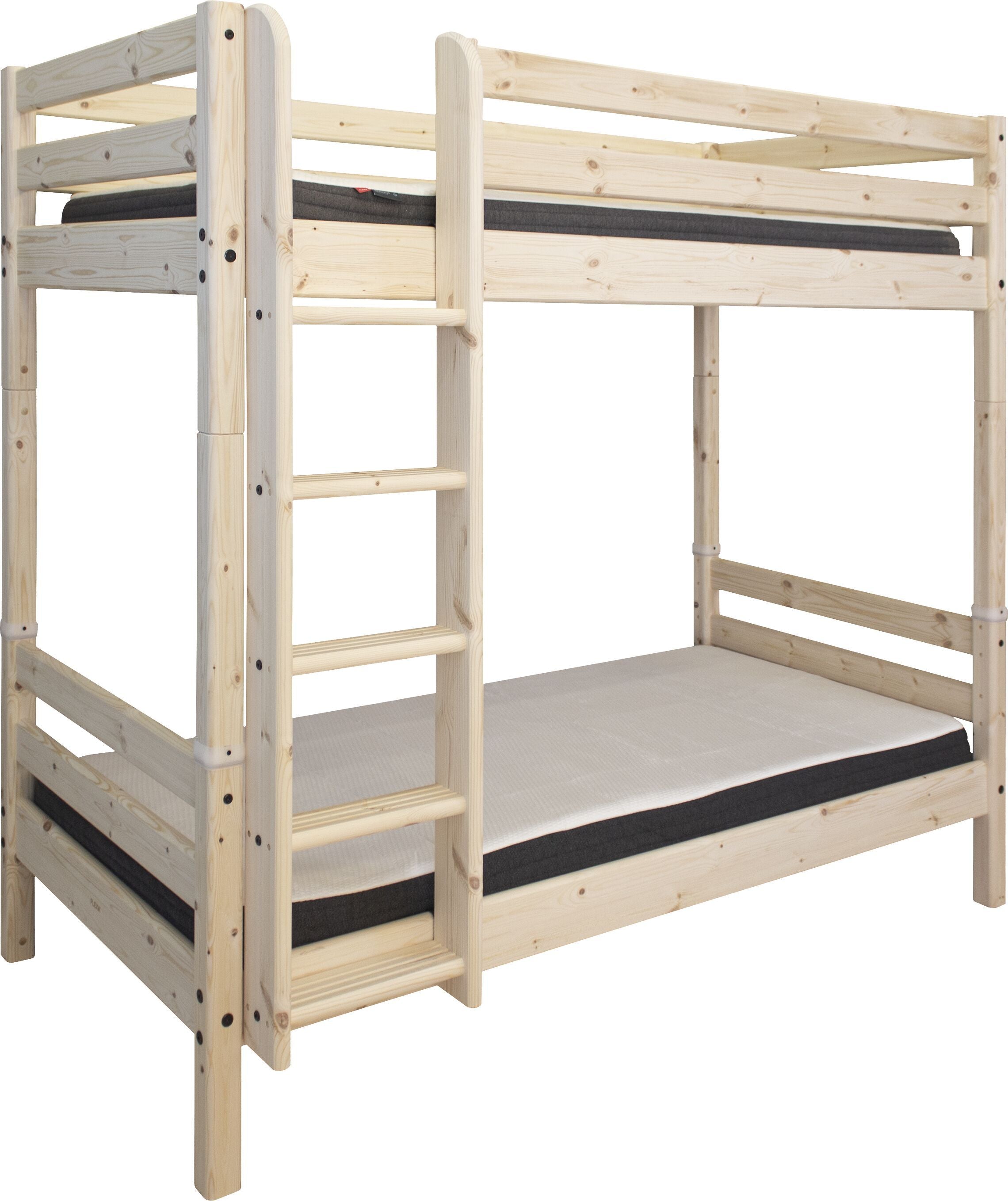 Flexa CLASSIC Etagenbett - Kiefer natur / B: 110.0 cm x T: 210.0 cm x H: 184.0 cm