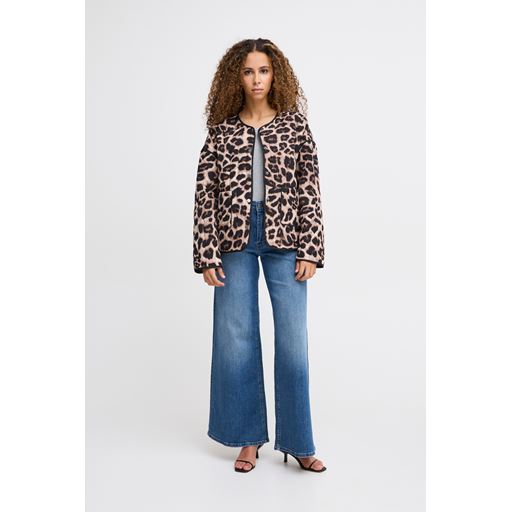 Ichi Malini Jakke, Stucco Leo Print, 42