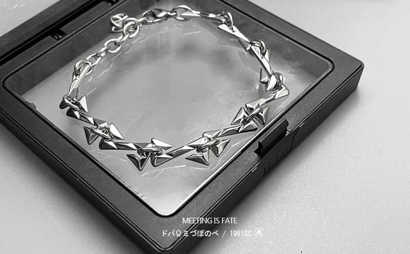 Elnge - Geometrische roestvrijstalen armband