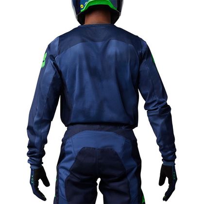 Maillot cross Fox 180 TAUNT 2025 - Bleu