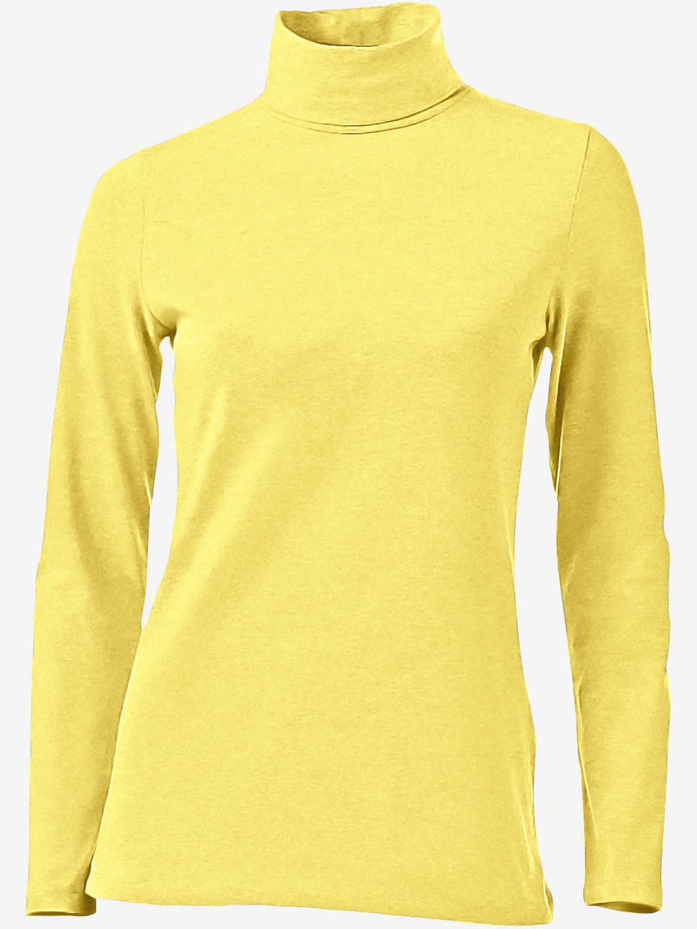 T-shirt col roulé basique incontournable avec col roulé