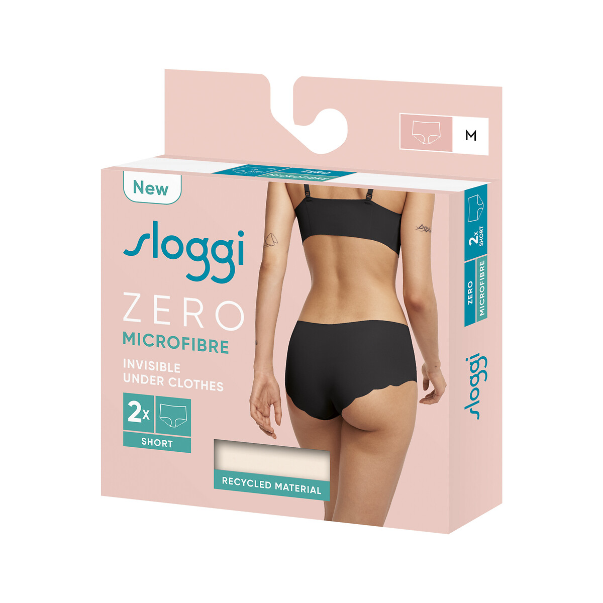 SLOGGI<br>Conjunto de 2 hipsters Zero Microfibra