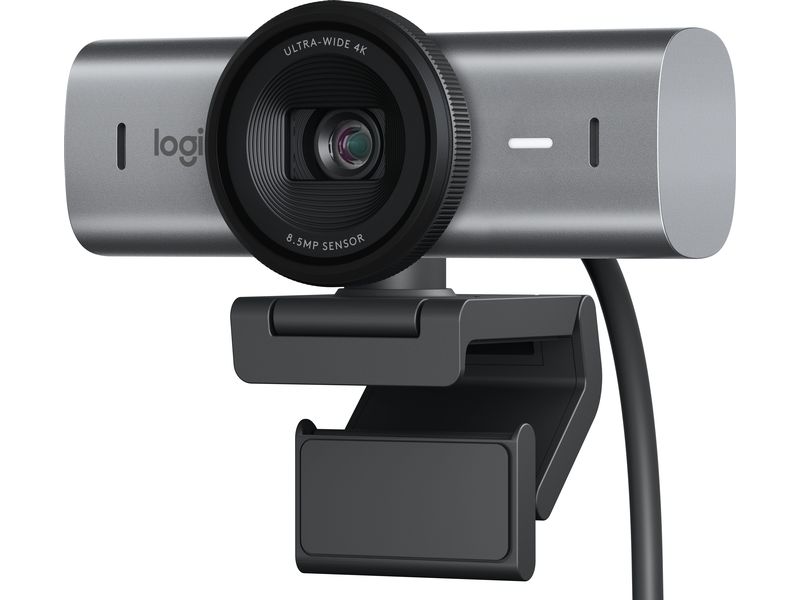 Logitech Webcam MX Brio 705 for Business 4K-Business-Webcam mit KI-gesteuerten Funktionen und erstklassiger Bildqualität