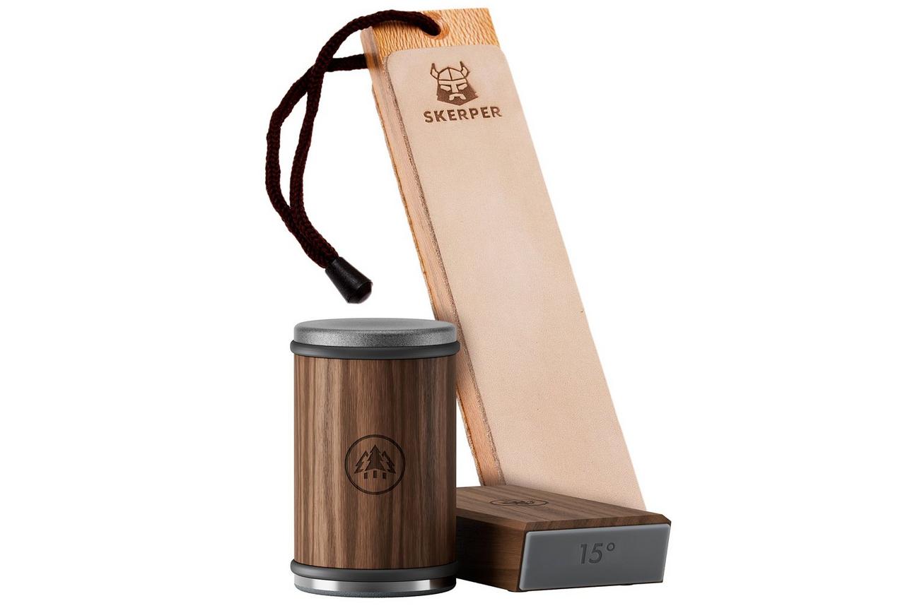 HORL 3 Walnut messenslijper met GRATIS Skerper stropping paddle