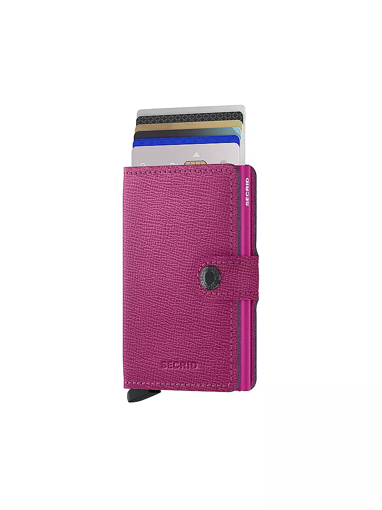 SECRID Geldbörse - Miniwallet Crisple Mini Fuchsia pink