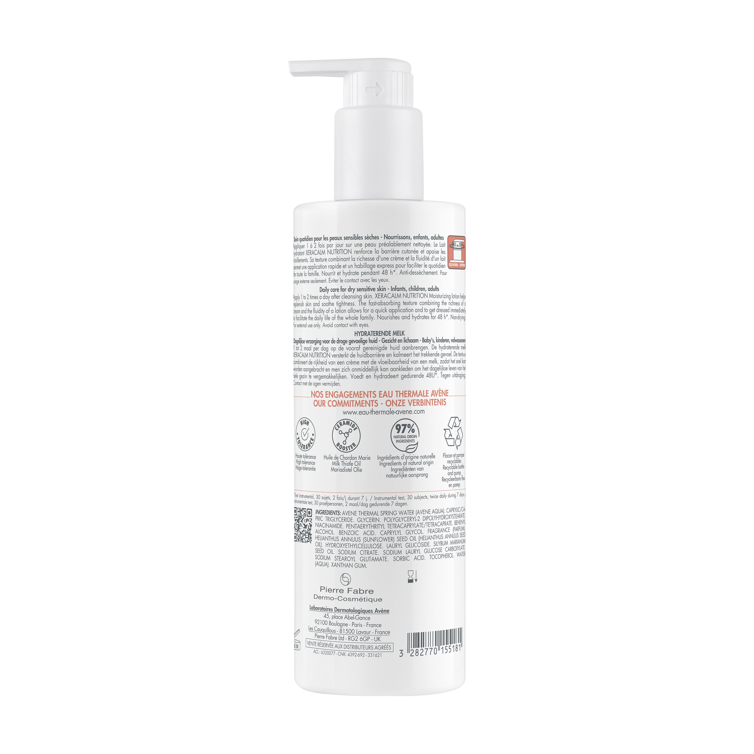 AVENE Avene XeraCalm Nutrition Milch Tb 400 ml