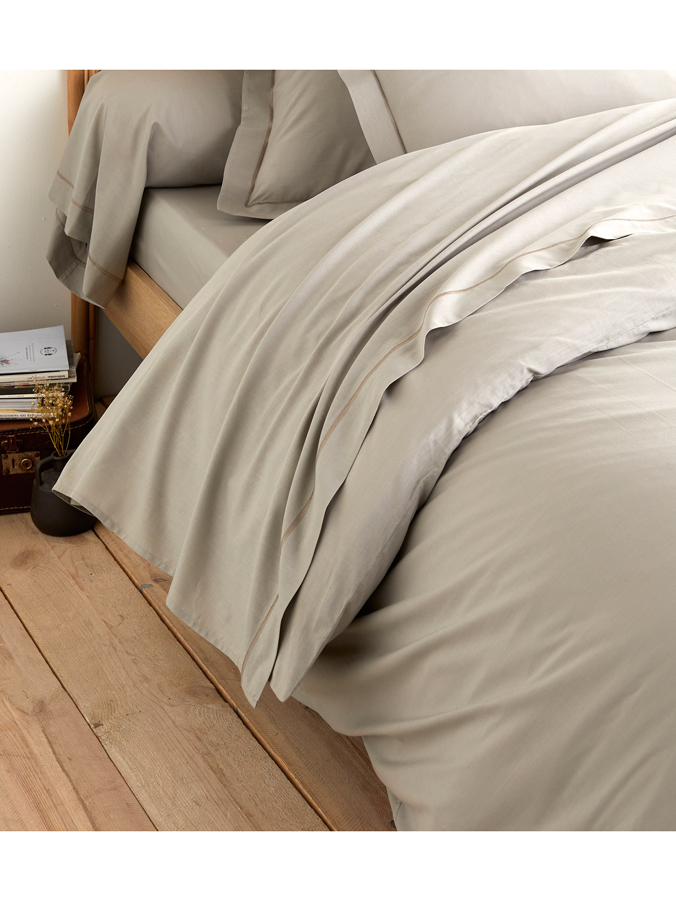 Drap en tissu pur coton