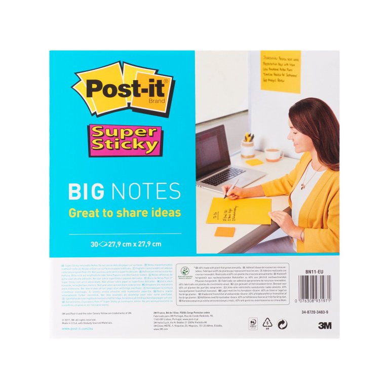 3M Post-it Super Sticky Big Notes