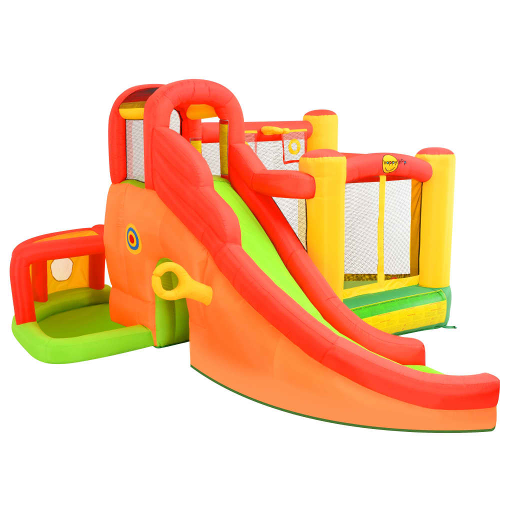 Castelo inflável Happy Hop com escorregador, 450x380x230 cm, PVC