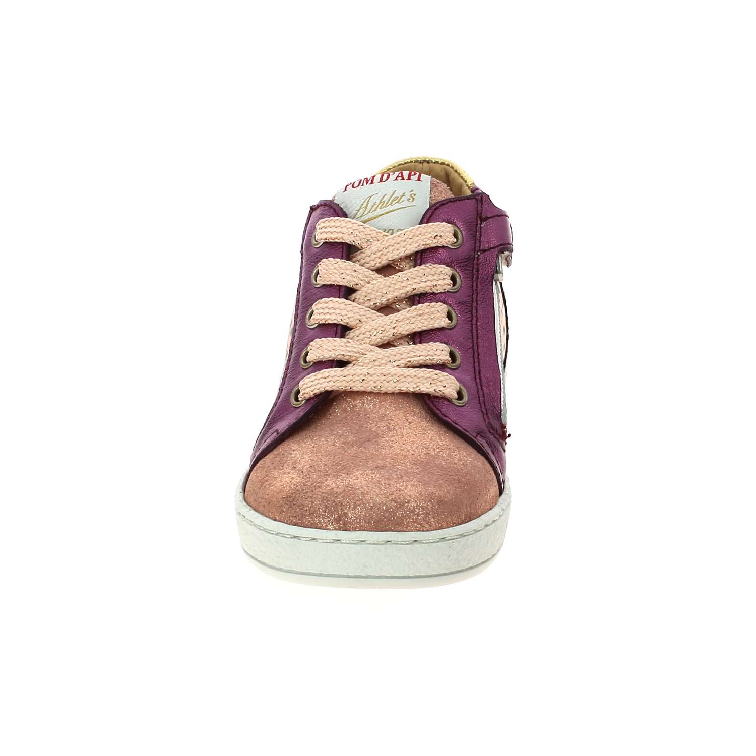 Boots et bottines fille POM D'API MOUSSE ZIP CLAY