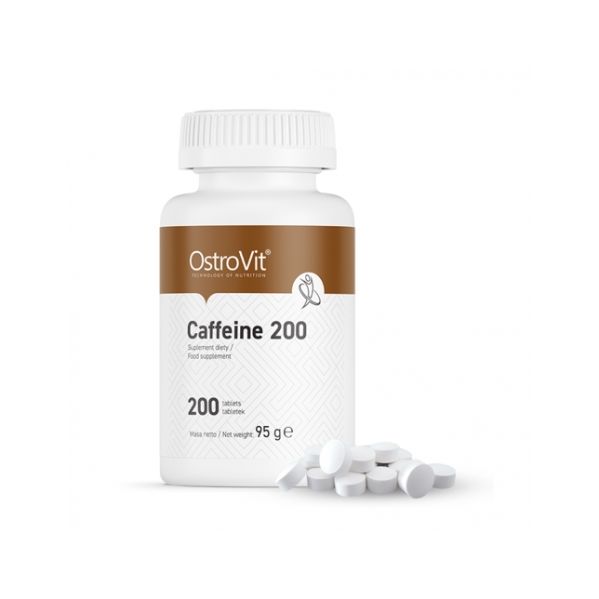 Ostrovit Caffeine 200 - 200 Comprimidos