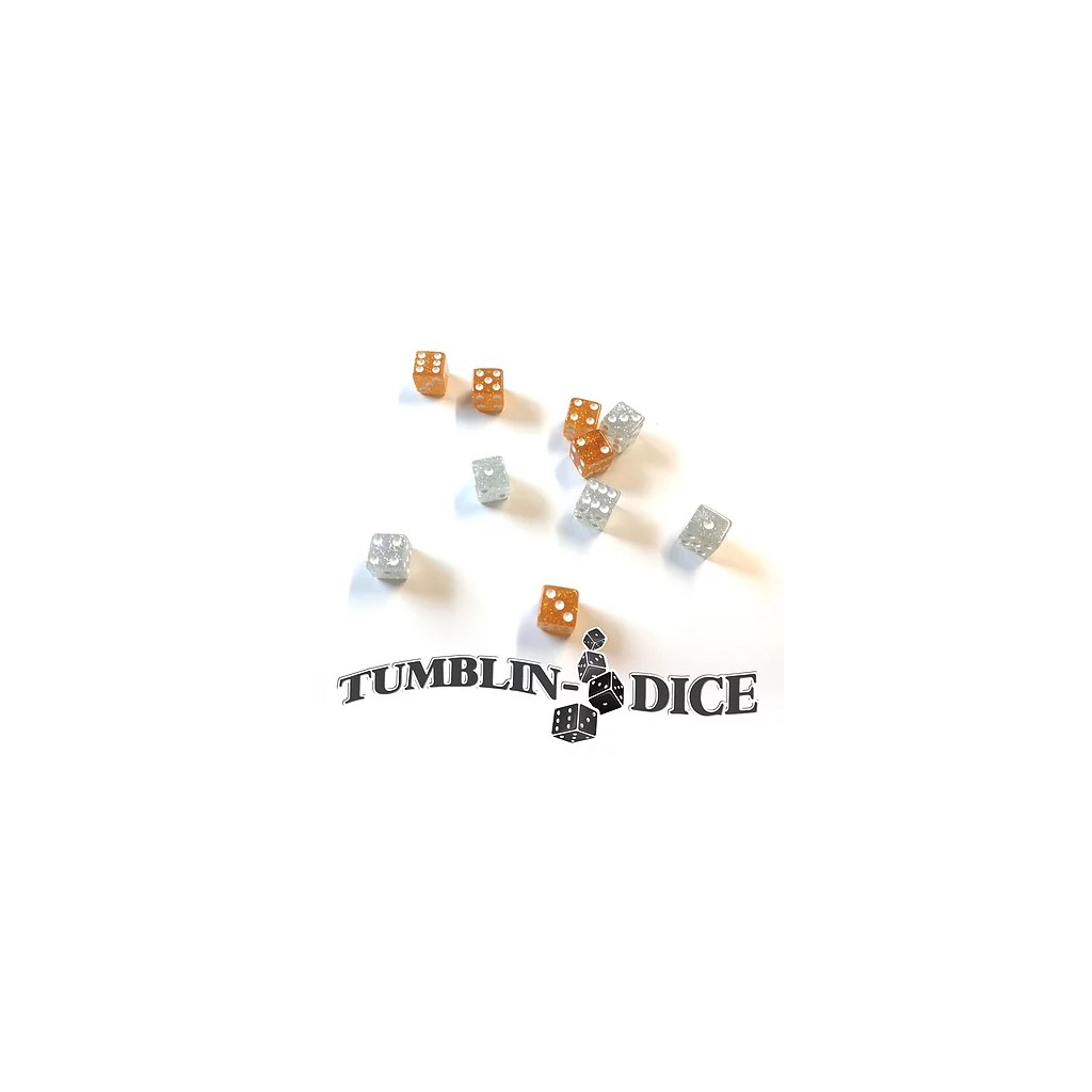 Tumblin Dice - Dés Or Argent