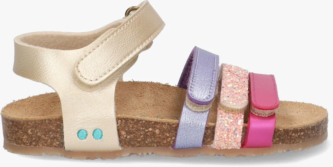 BUNNIESJR gouden bunniesjr sandalen babs beach