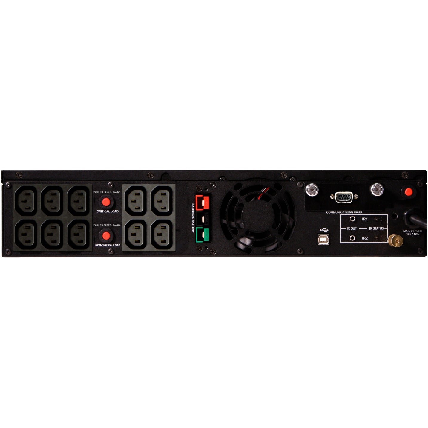Furman F1500-UPS E Rack Mount UPS 1500VA, 240-240V power backup & stroomverdeler