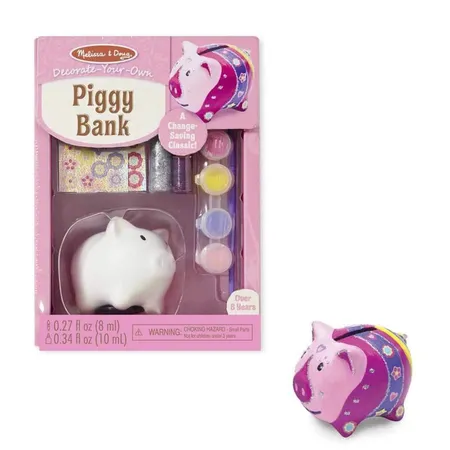 Melissa & Doug Sparschwein zum selbst dekorieren