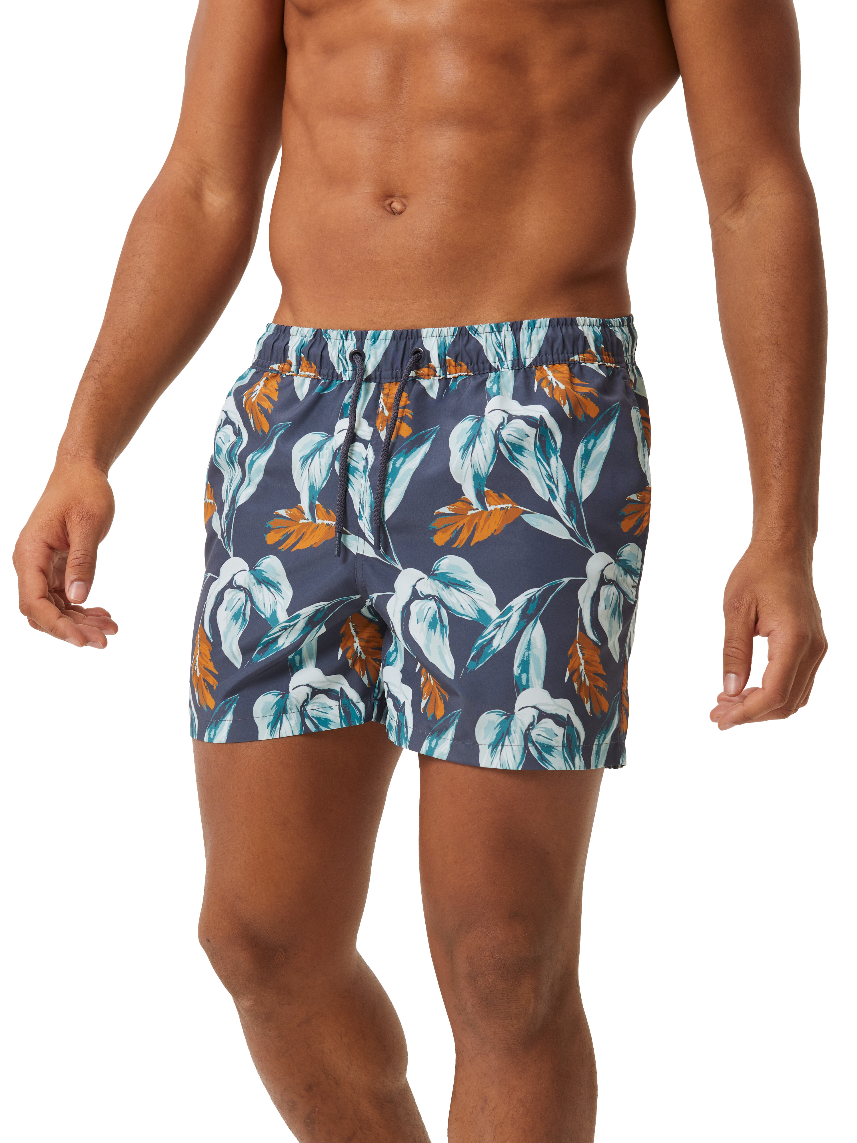 Borg Print Swim Shorts Herre BB Meadow Big 2