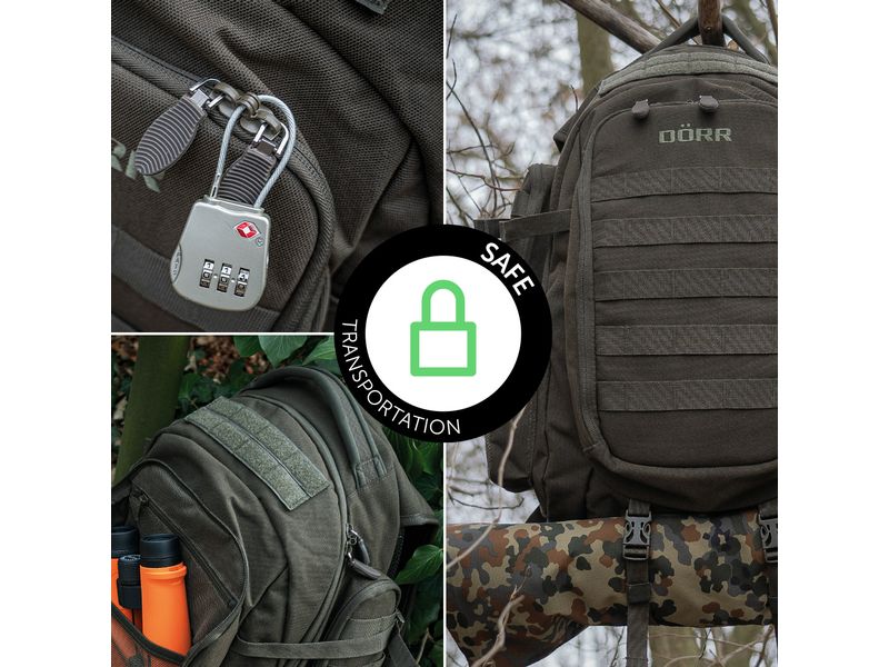 Dörr Fotorucksack ProTac Olivgrün Fotorucksack für den Outdoor-Einsatz
