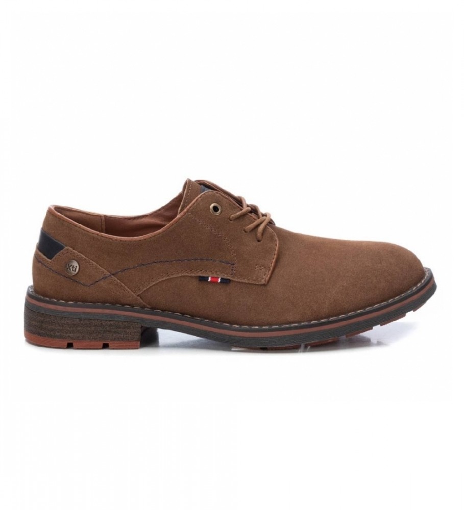 Sapatos Xti de camurça marrom