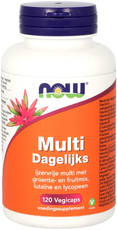 Now Multi Dagelijks 120 vegicaps