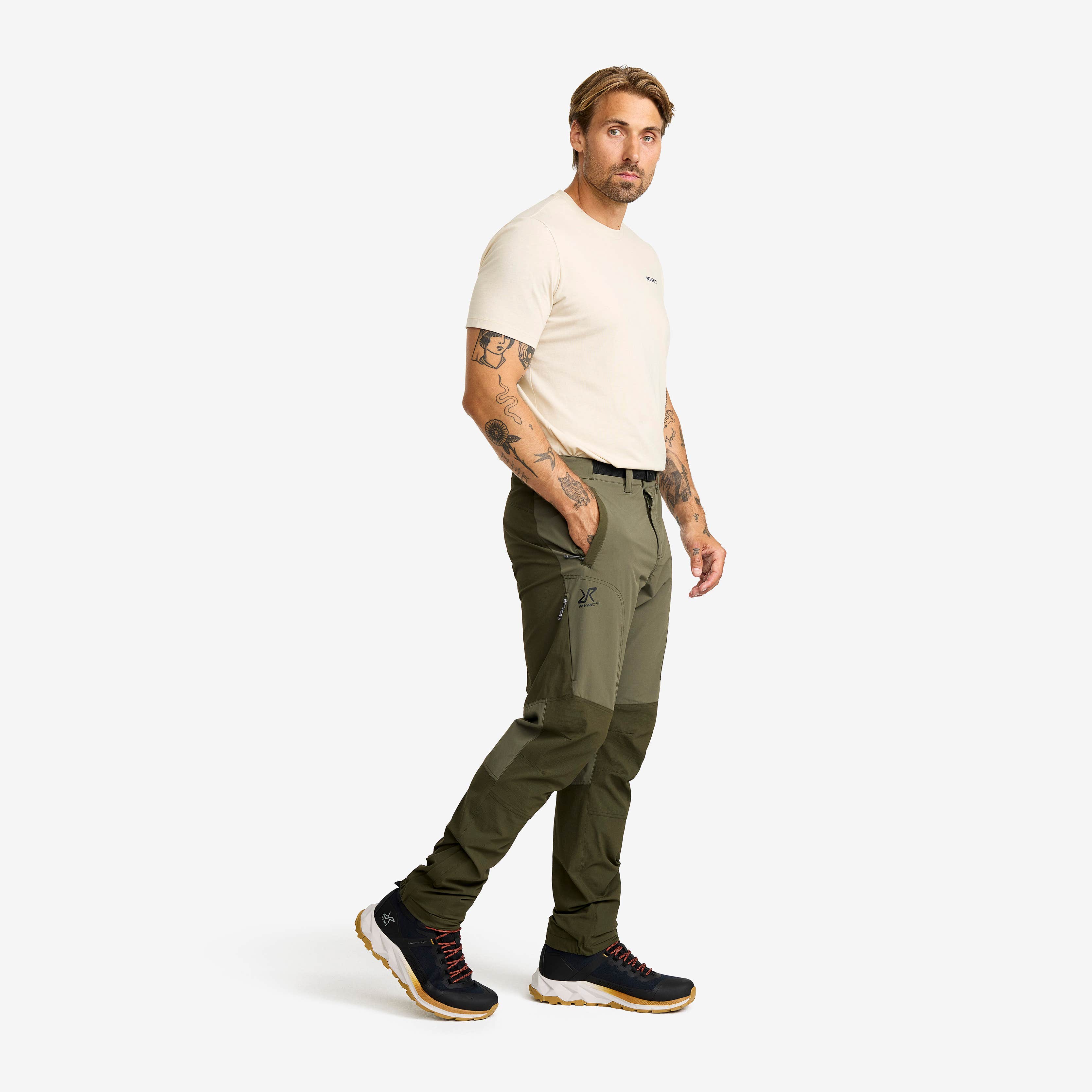 Elevate Pro Hiking Pants Herre Grape Leaf/Forest Night