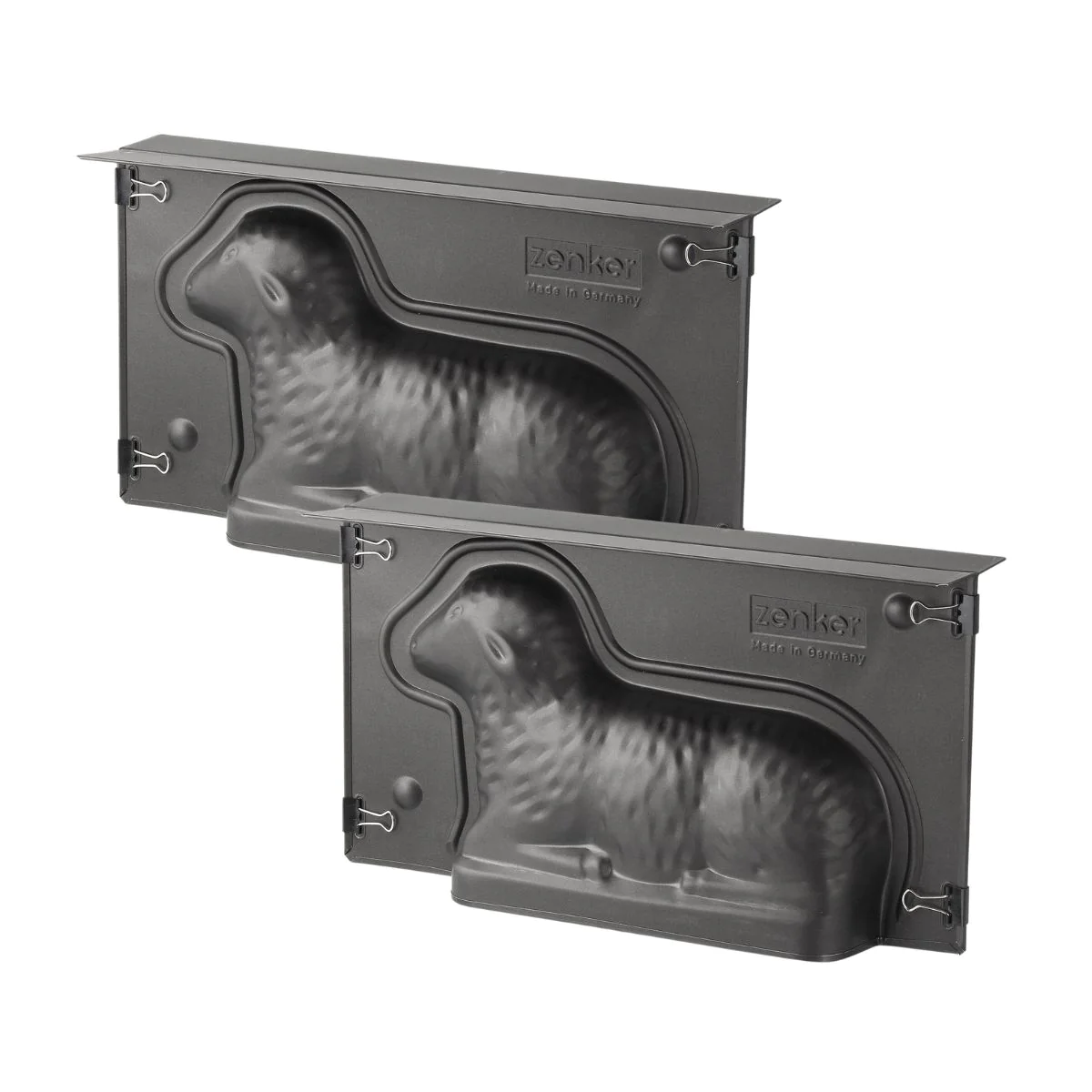 Lot de 2 moules à gâteaux 3D en forme d'agneau pascal 900 ml Special S
