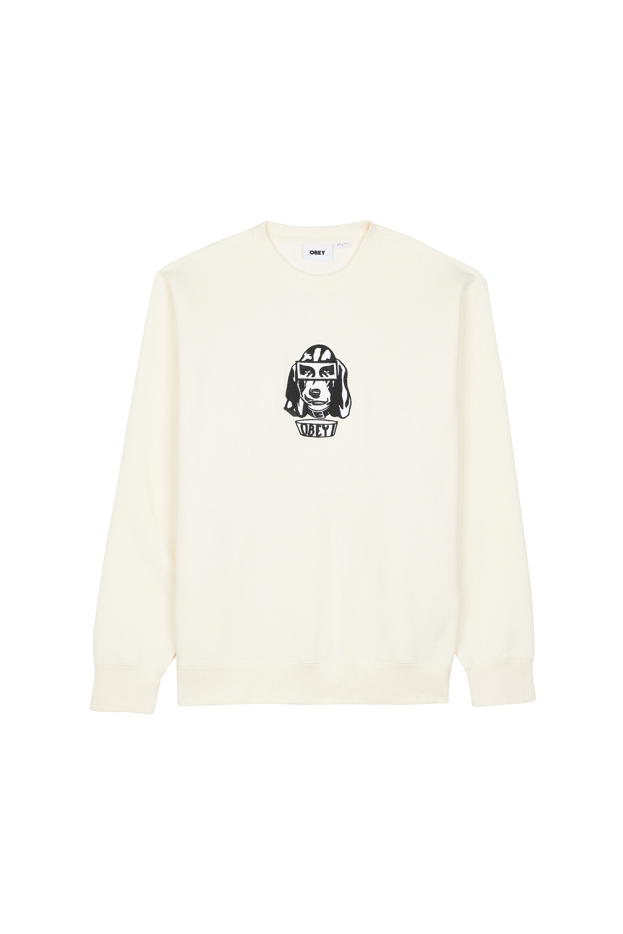 OBEY sweat HOUND Beige