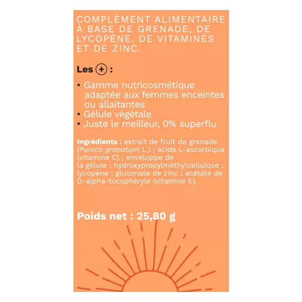 Omum Nutricosmétique Ma Protection Joli Teint 60 gélules