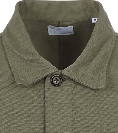 Colorful Standard Overshirt Olijfgroen CS4008 Dusty Olive kopen