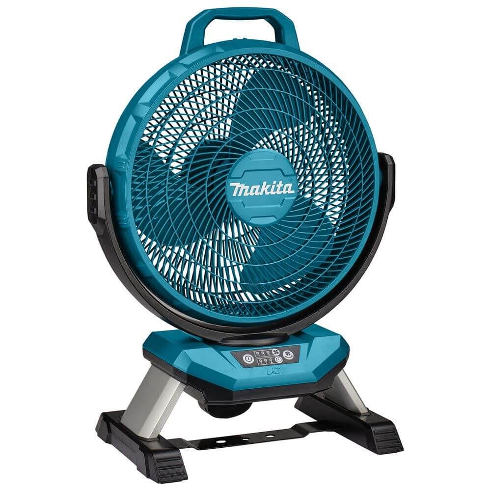 Makita DCF301Z 14,4V/18V Li-ion accu ventilator met zwenkfunctie